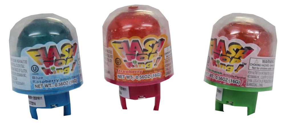 24 x Kidsmania Flash Pop Ring 16g