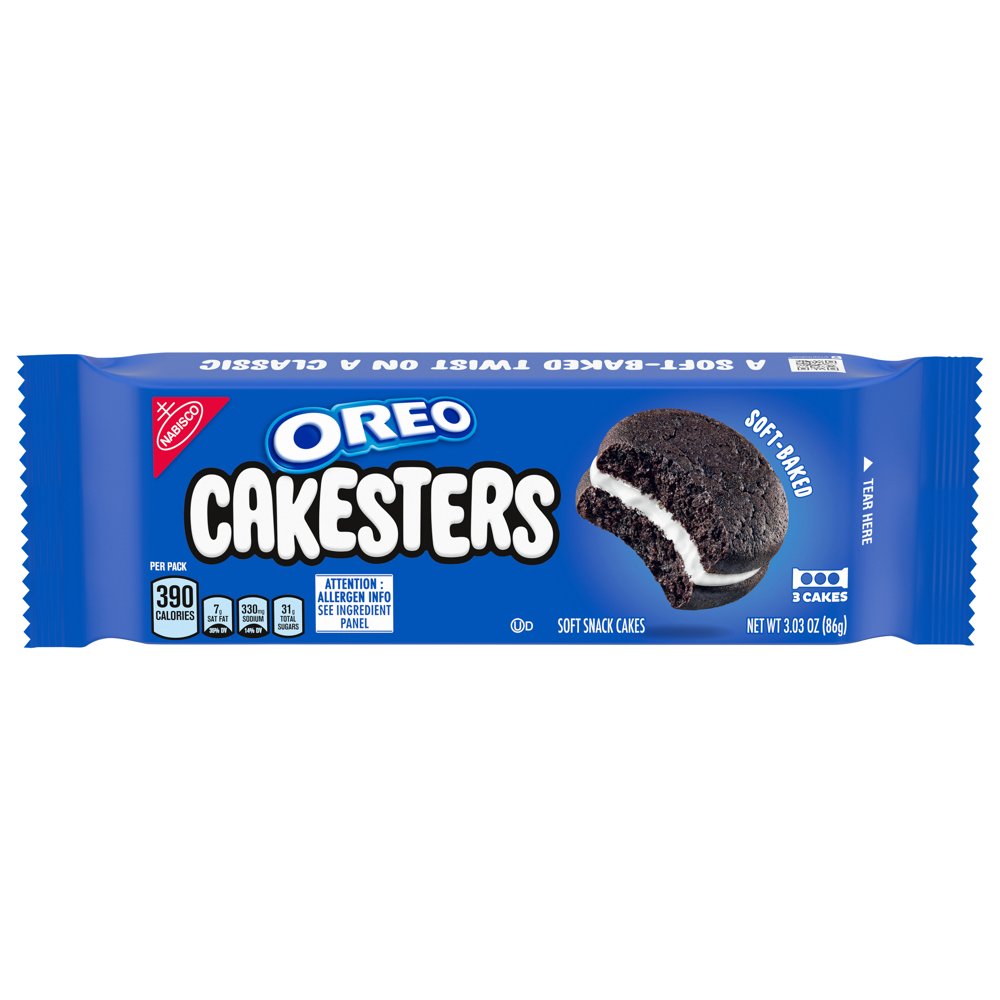 8 x Oreo Cakesters Original 86g
