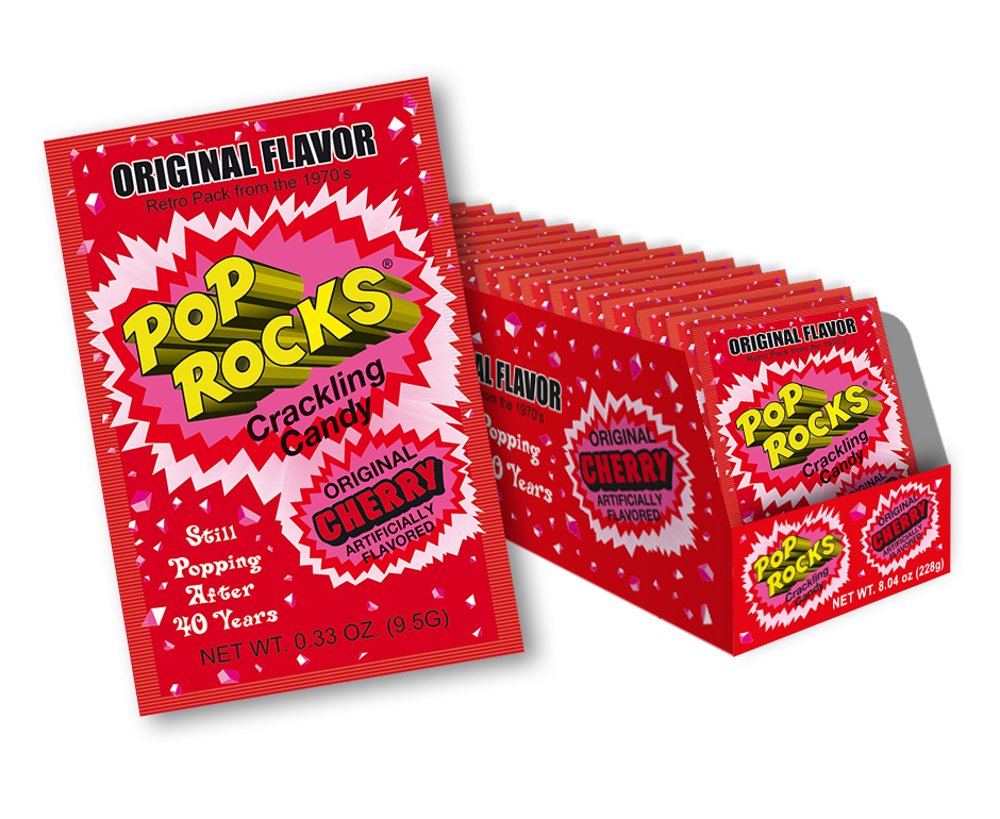 24 x Pop Rocks Original Cherry 9g