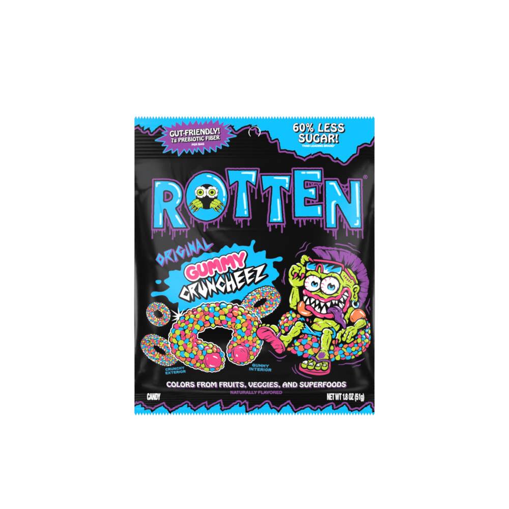 8 x Rotten Original Gummy Cruncheez 51g