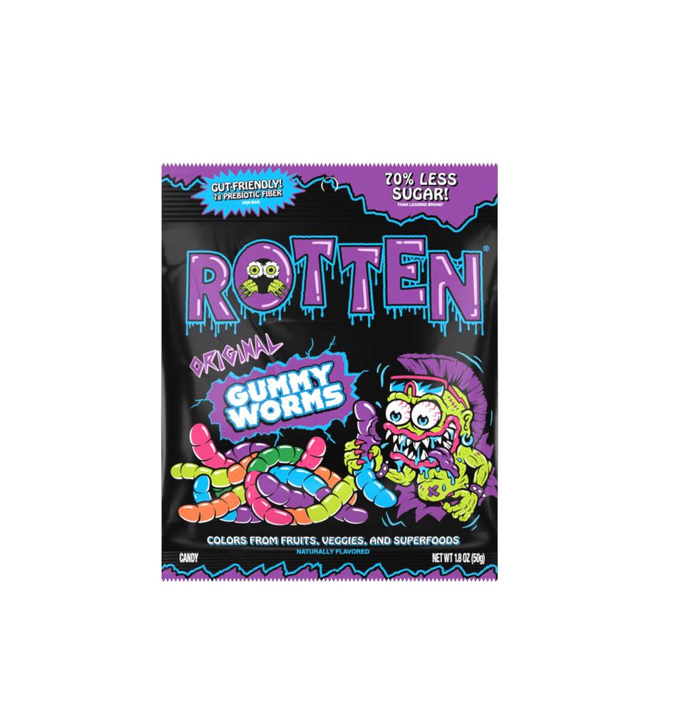 8 x Rotten Original Gummy Worms 51g