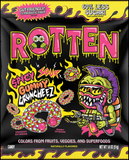 8 x Rotten Spicy Sour Gummy Cruncheez 51g