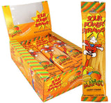 24 x US Dorval Sour Power Straws 50g - Mango