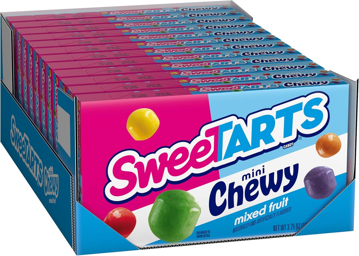 12 x Sweetarts Chewy Mini Video Box 106g