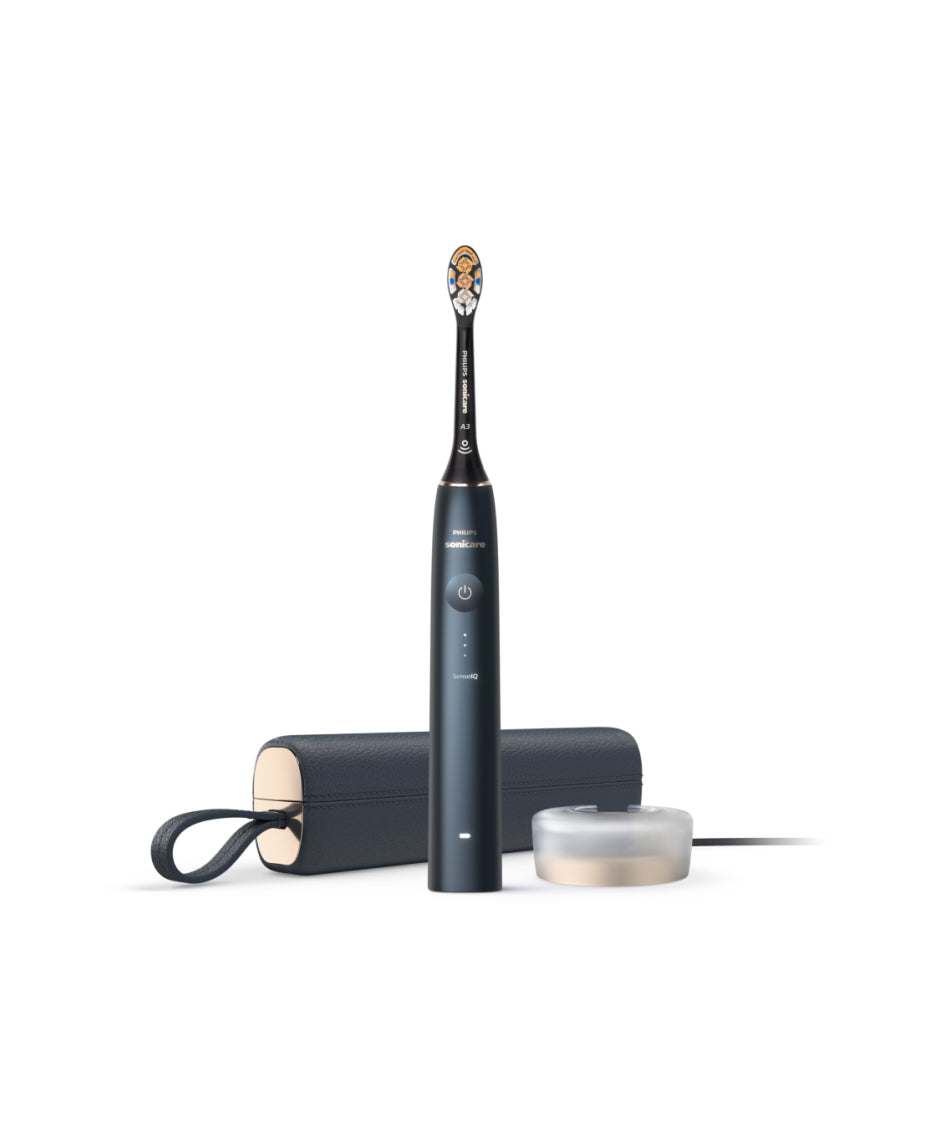 Philips Sonicare 9900 Prestige Rechargeable Electric Toothbrush with SenseIQ Technology (Blue)