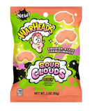 12 x Warheads Sour Clouds Peg Bag Peach 85g