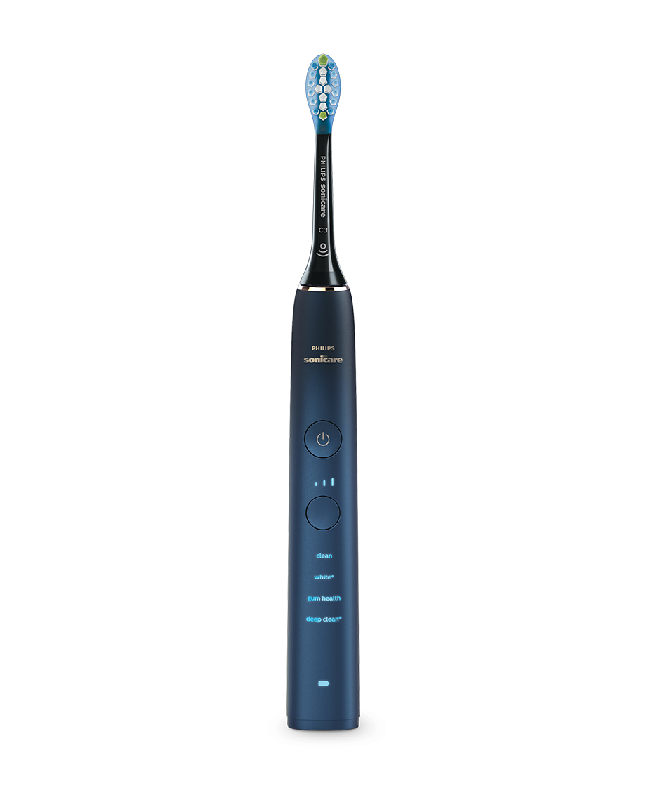 Philips Sonicare DiamondClean 9000 Special Edition Electric Toothbrush HX9911/96 with App – Navy
