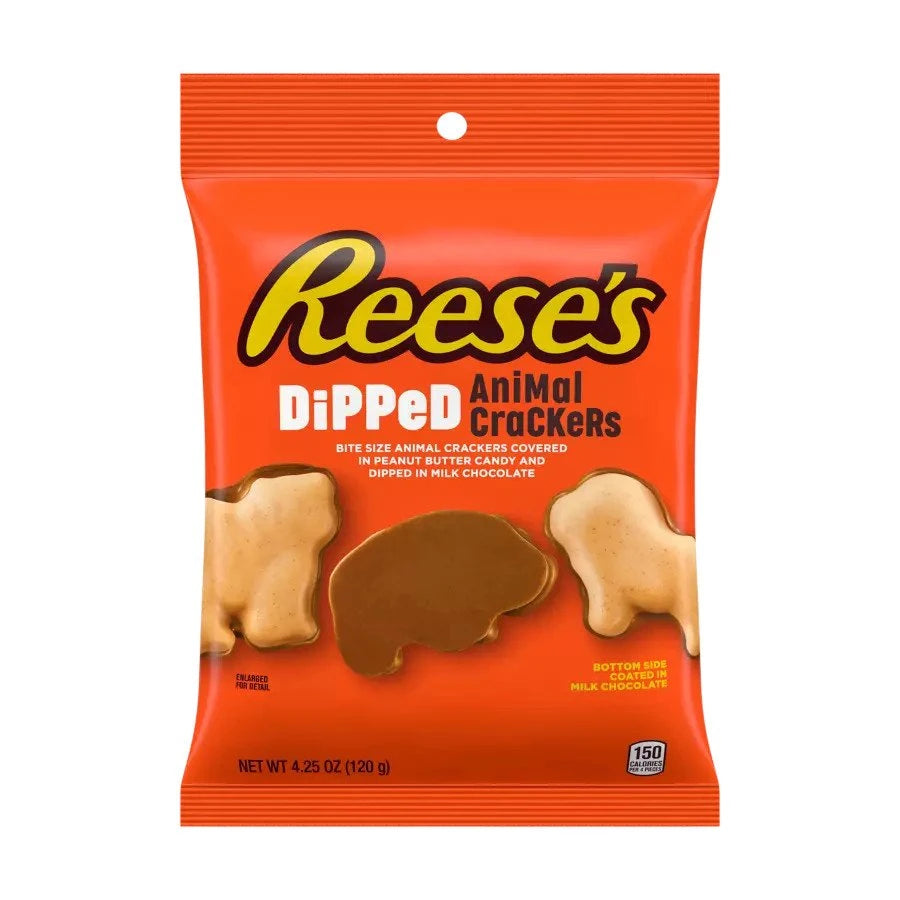 12 x Reese's Dipped Animal Crackers 120g