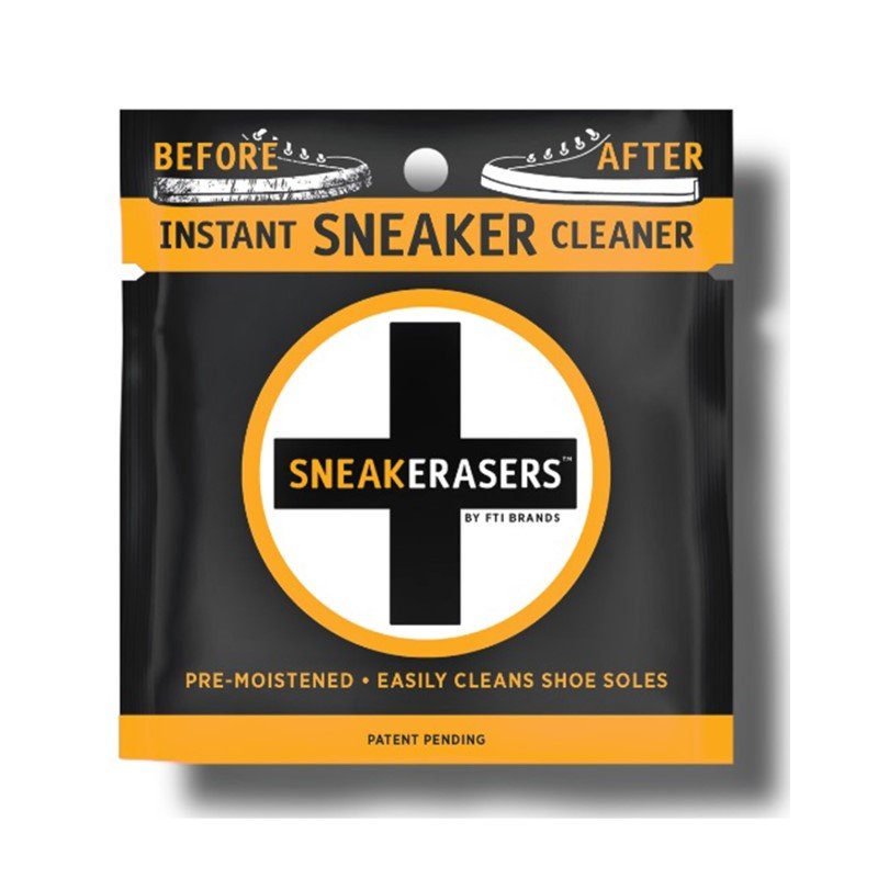 Sneakerasers Pre-Moistened 3Pk Instant Shoe Cleaner