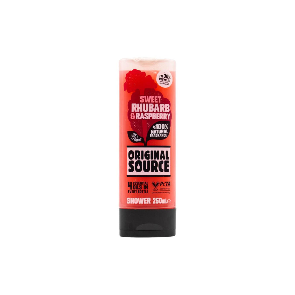 6 Pack x Original Source Sweet Rhubarb & Raspberry - 250ml