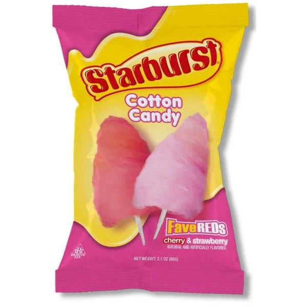 12 Pack x Starburst Cotton Candy 88g