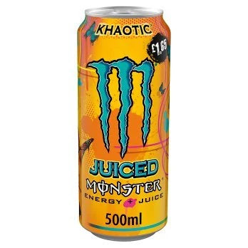 12 x Monster Energy Drink Khaotic 500ml