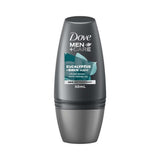 6 x Dove Men+Care Antiperspirant Roll-On Deodorant Eucalyptus & Birch 50mL