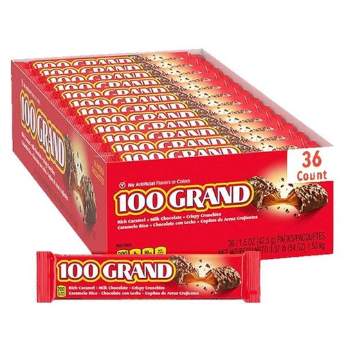 36 x 100 Grand Chocolate Bar 43g