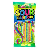 12 x Juicy Jelly Sour Rainbow Straps Hangsell 160g