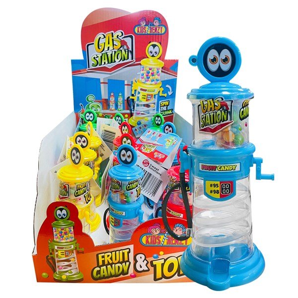 12 x Kidsfrenzy Gas Pump Candy 8g