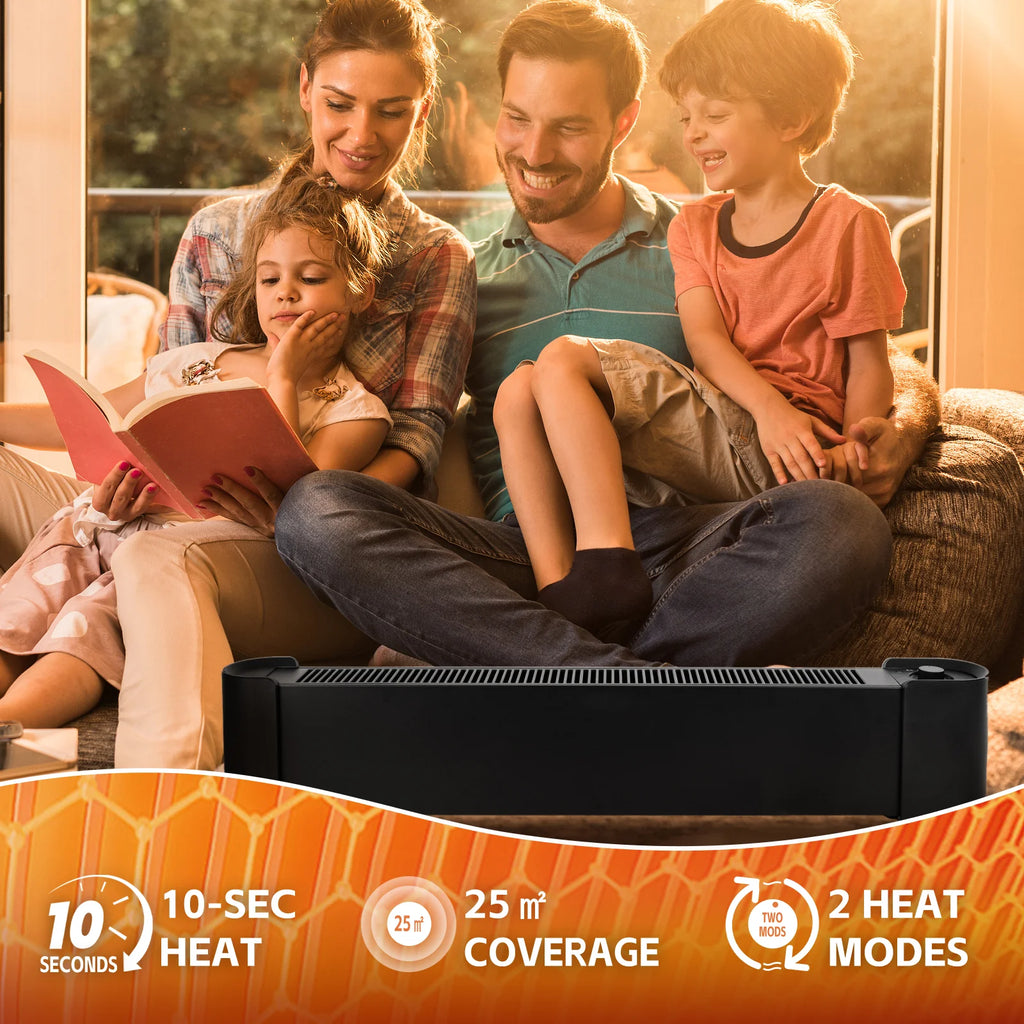 2200W Graphene Floor Electric Heater