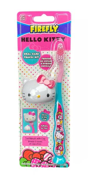 2 Pack x Firefly Hello Kitty Oral Care Travel Kit