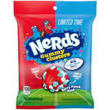 12 x Nerds Gummy Clusters Berry Punch Peg Bag 141g