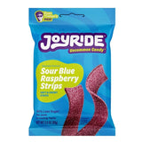 Joyride Sour Blue Raspberry Strips Peg Bag 99g