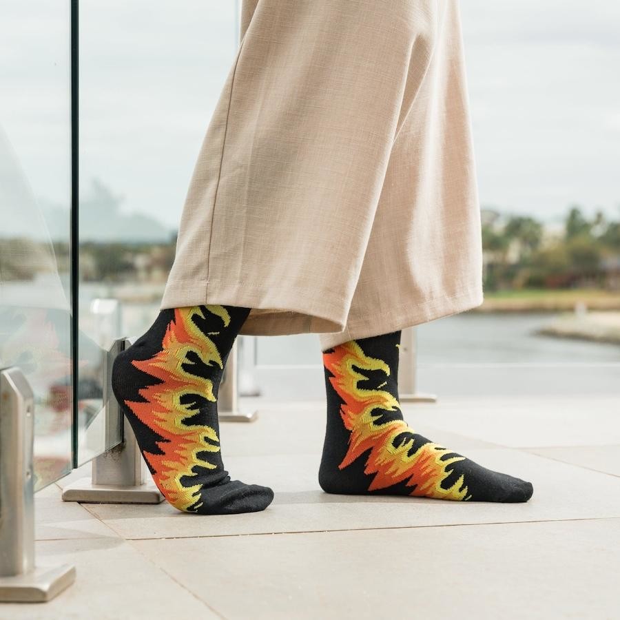 Sock Exchange - Flames
