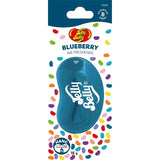 6 x Jelly Belly 3D Hanging Air Freshener - Blueberry