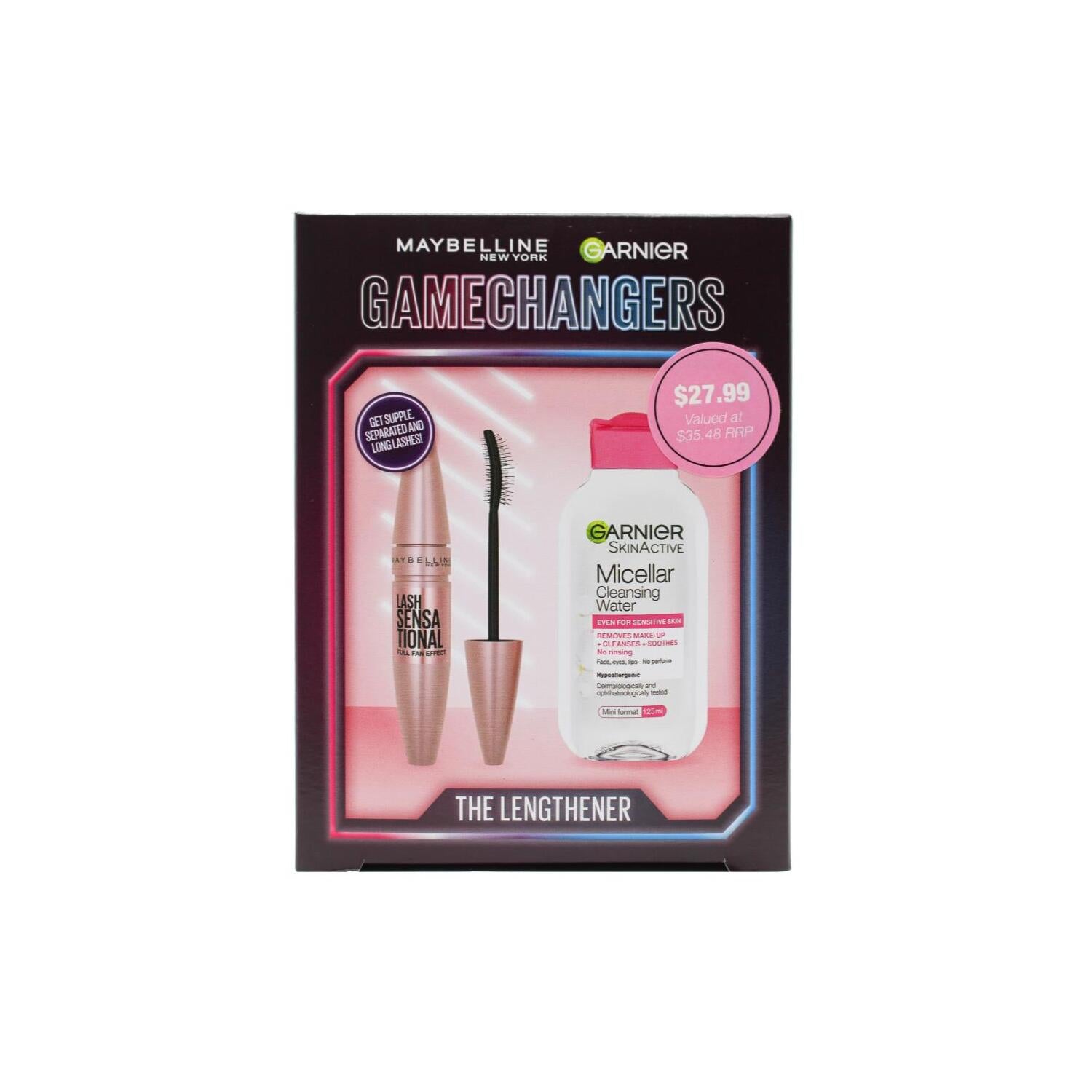 Maybelline X Garnier GameChangers Gift Set