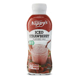 12 Pack x Nippys 500ml Bottle Iced Strawberry Flavoured Milk