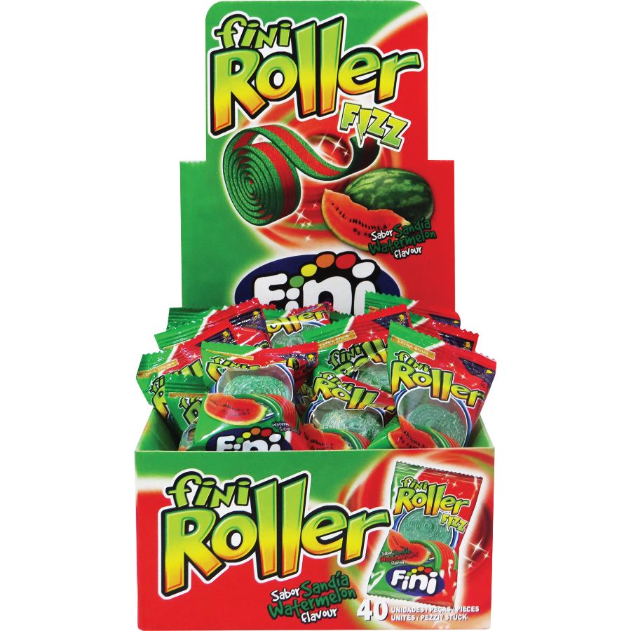 40 Pack x Fini Watermelon Roller 20g