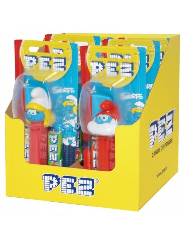 6 Pack x Pez Smurfs 17g