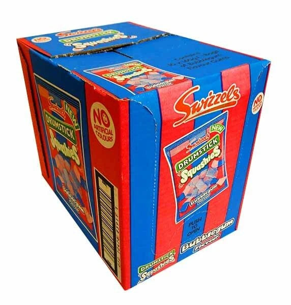 10 Pack x Swizzels Drumstick Squashies Bubblegum Flavour 160g