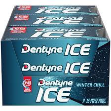 9 x Dentyne Winter Chill 16pc