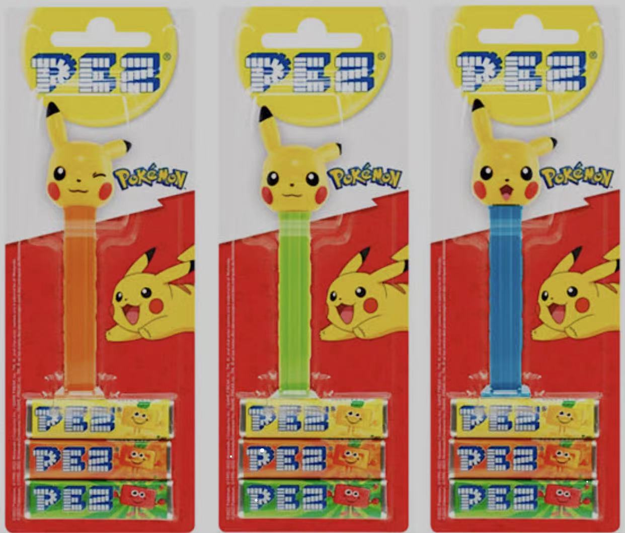 6 Pack x Pez Pikachu 17g