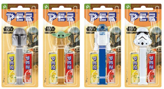 6 Pack x Pez Mandalorian 17g
