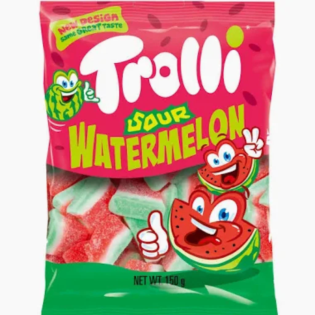 10 Pack x Trolli Watermelon Slices 150g