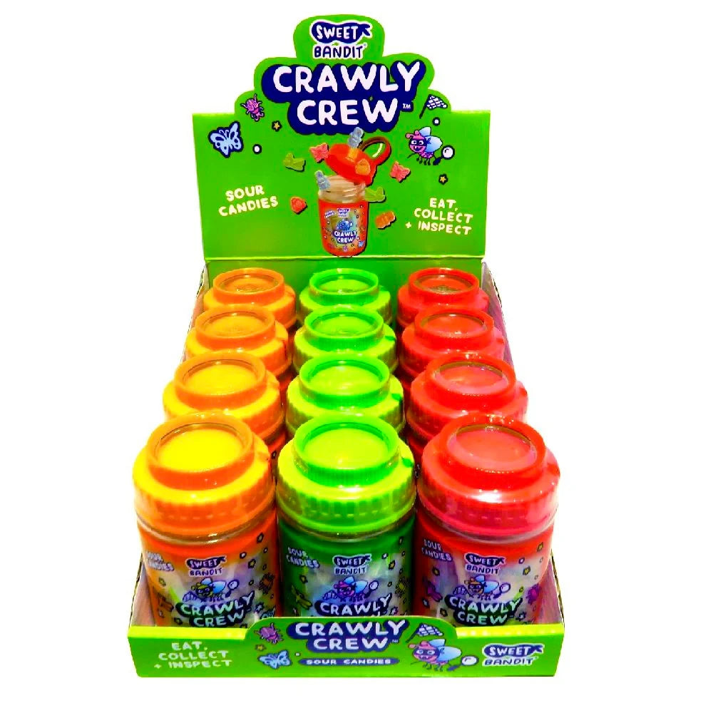 12 x Kidsmania Crawly Crew 70g