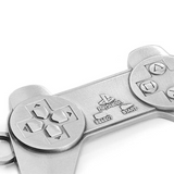 Metal Video Game Controller Keyring