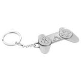 Metal Video Game Controller Keyring