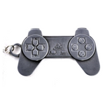 Metal Video Game Controller Keyring