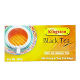 12 Pack x Kingston Tea Black 100 Bags