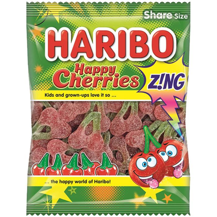 14 Pack x Haribo Happy Cherries 140g