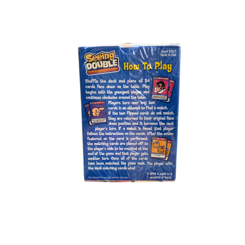 Seeing Double Drinking Card Game - 18+ Only