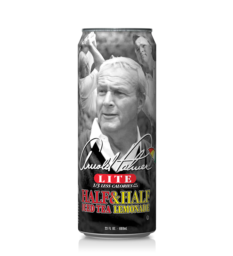 24 Pack x Arizona Arnold Palmer Half & Half Iced Tea Lemonade 666g