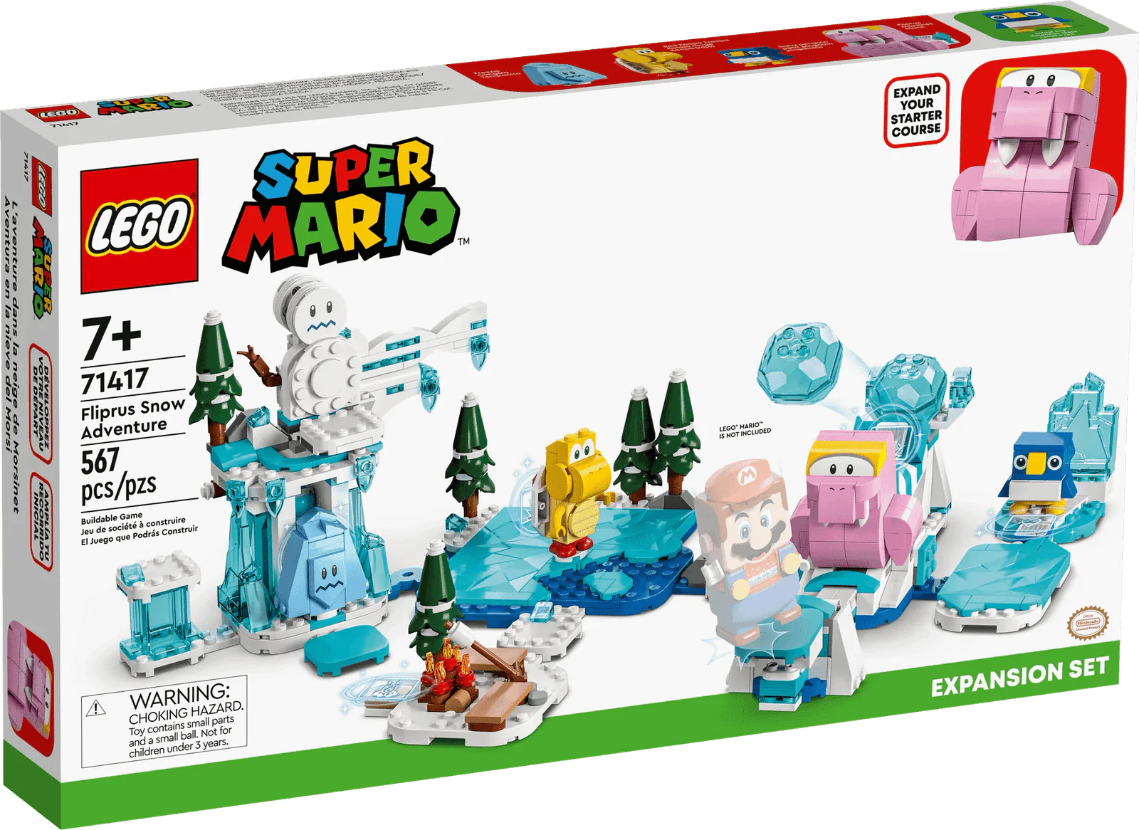 LEGO Super Mario Fliprus Snow Adventure Expansion Set 71417