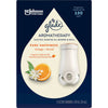 2 x Glade Aromathery Pure Happiness Orange Neroli Electric Scented Oil Warmer and Refill 20mL