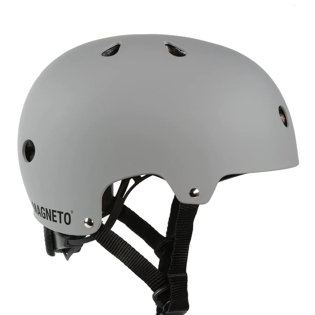 Magneto Kids Skateboard Helmet - Grey