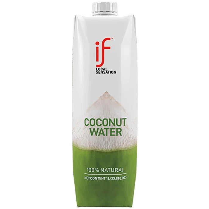 12 Pack x if Coconut Water 1L