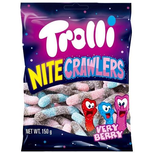 10 Pack x Trolli Nitecrawlers 150g