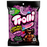 12 Pack x US Trolli Sour Brite Crawlers Very Berry Hang Bag 4.25oz(141g)