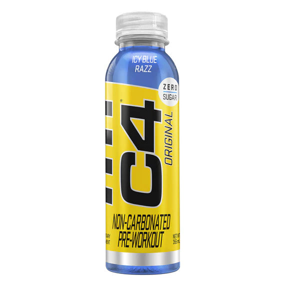 12 Pack x C4 On-The-Go RTD 355ml- Icy Blue Razz